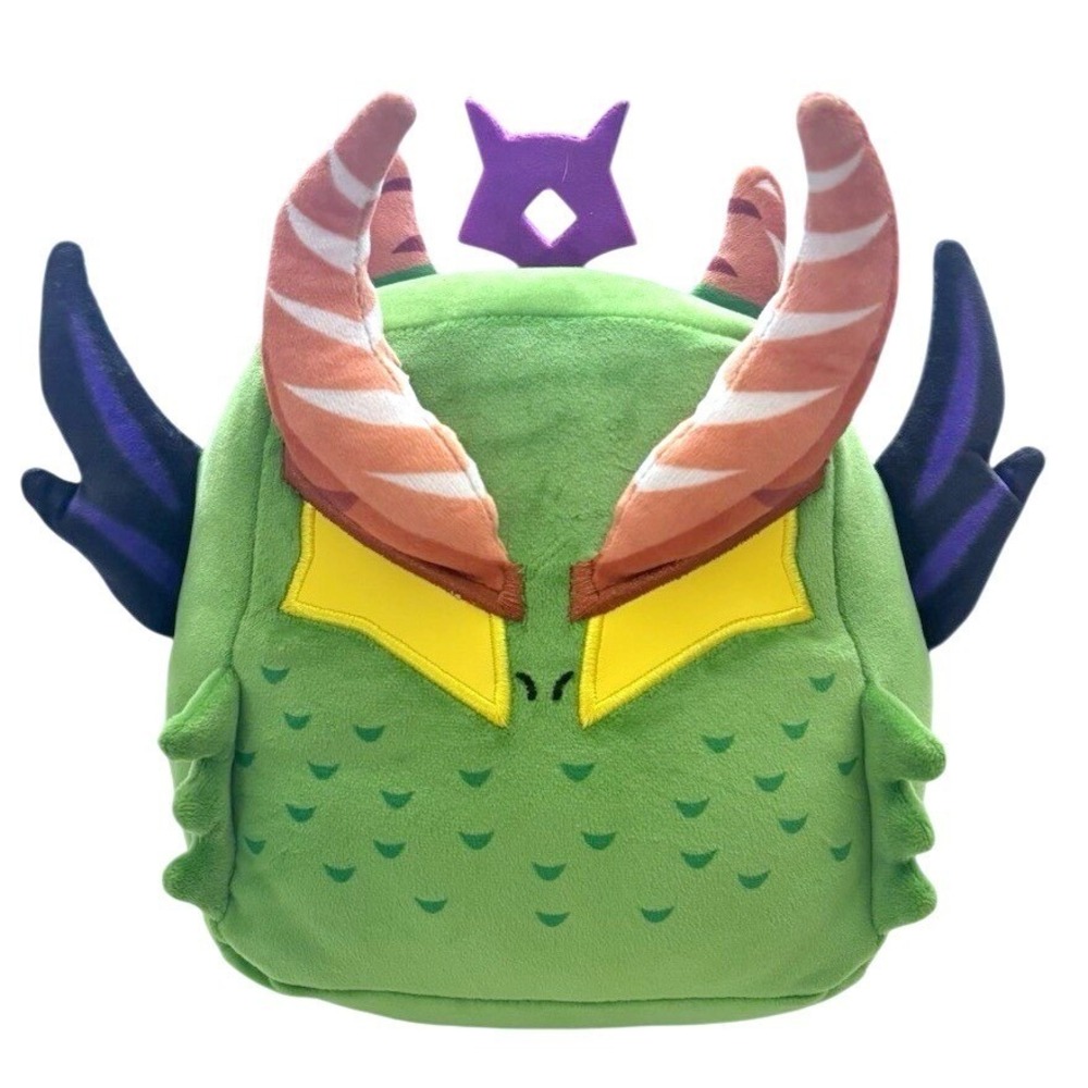 Blox Fruits Dragon Fruit Plushie 8 inches (NO DLC) Green Square Horns